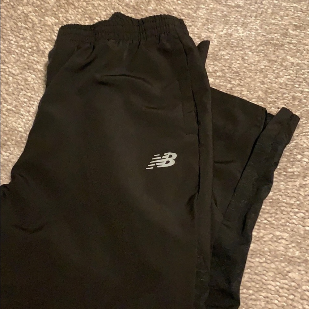 Size Medium Men’s New Balance Black Joggers